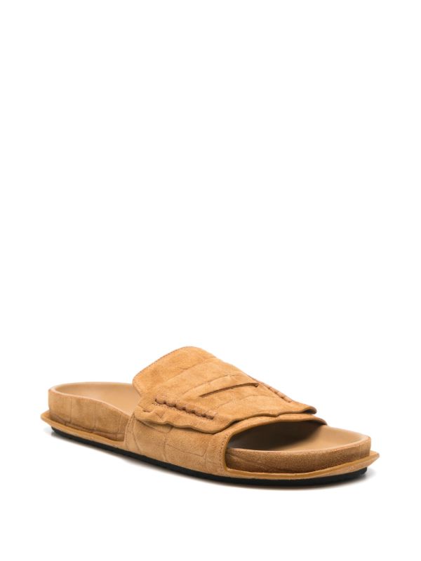 Browns Jacquemus The Mocassin Slides | Browns Flip Flops & Slides
