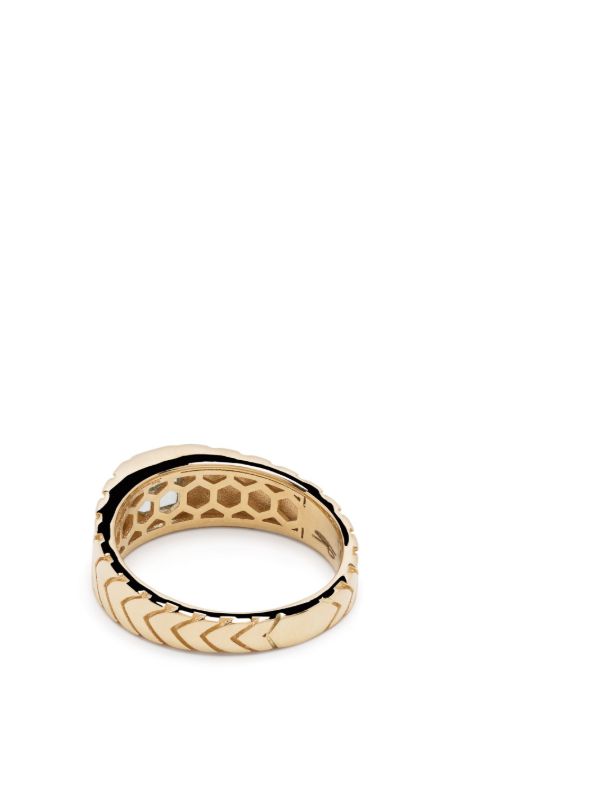 Browns Jacquie Aiche 14K Yellow Gold Aquamarine Ring | Browns Fine Rings