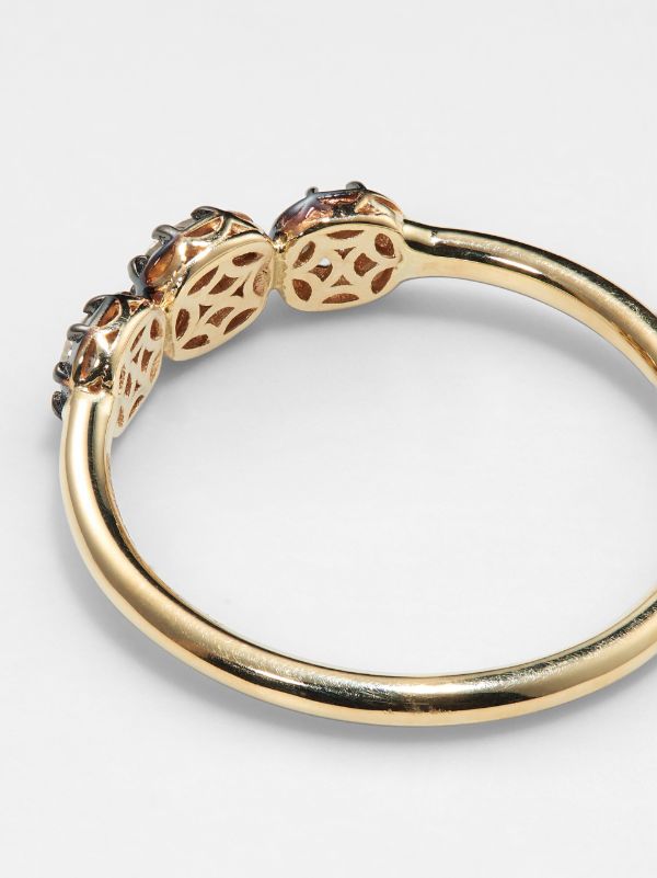Browns Jacquie Aiche 14K Yellow Gold Sophia Diamond Ring | Browns Fine Rings