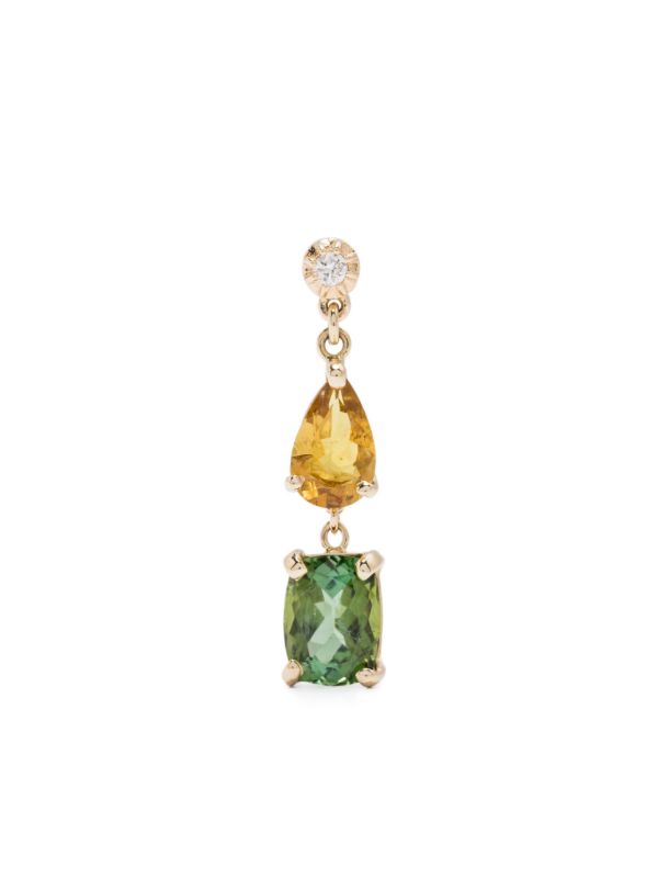 browns Jacquie Aiche 14kt yellow gold diamond earring | Browns Earrings
