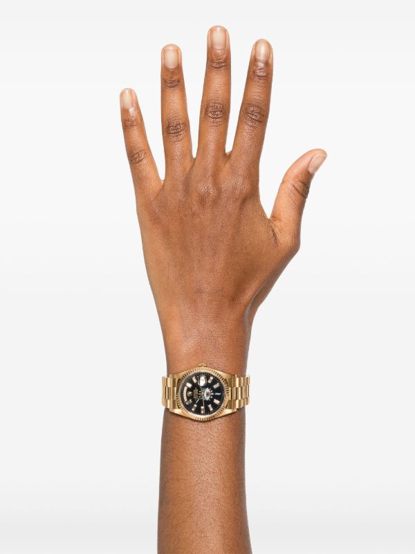 Browns Jacquie Aiche Customised Day Date 34mm | Browns Fine Watches