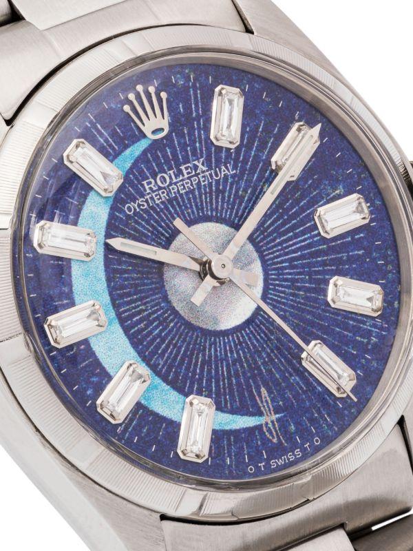 Browns Jacquie Aiche Customised Rolex Oyster Perpetual Evil Eye 32mm | Browns Fine Watches
