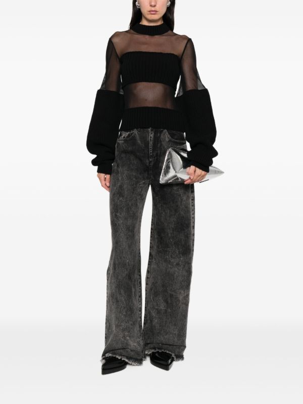 Browns Jean Paul Gaultier Cropped Blouse | Browns Blouses