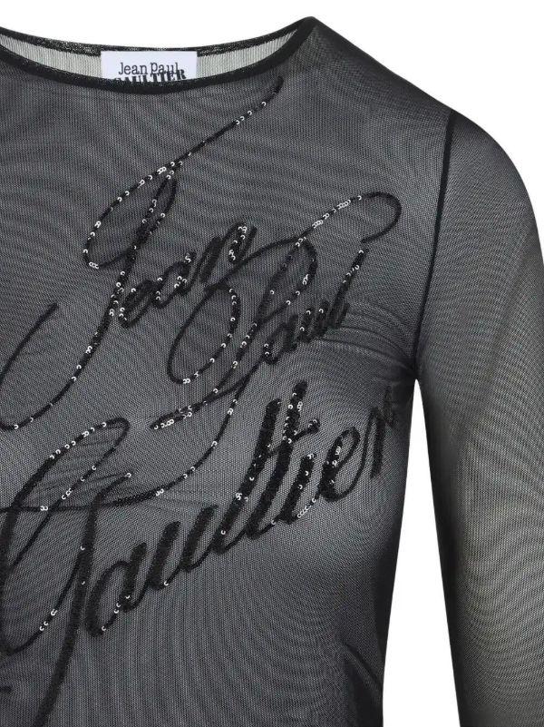 Browns Jean Paul Gaultier Logo-embellished T-shirt | Browns T-Shirts & Jersey Shirts