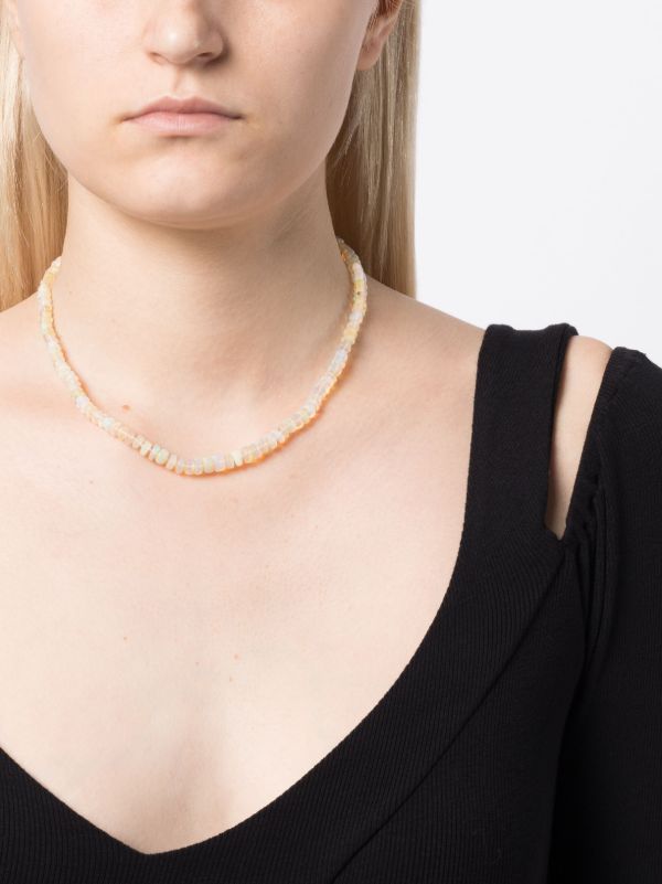 Browns JIA JIA 14K Yellow Gold Atlas Opal Necklace | Browns Fine Necklaces