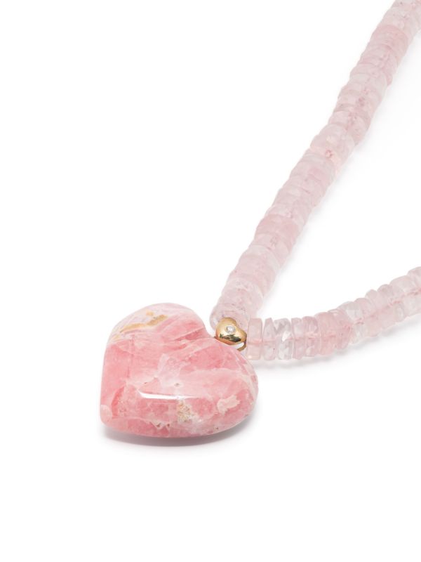 Browns JIA JIA 14K Yellow Gold Aurora Rhodochrosite Necklace | Browns Fine Necklaces