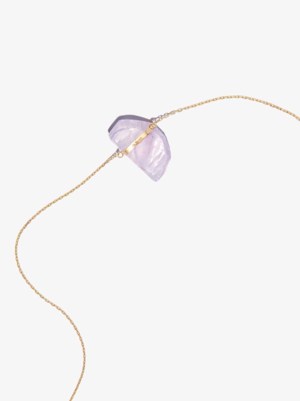 Browns JIA JIA 14K Yellow Gold Lavender Moonstone Necklace | Browns Necklaces