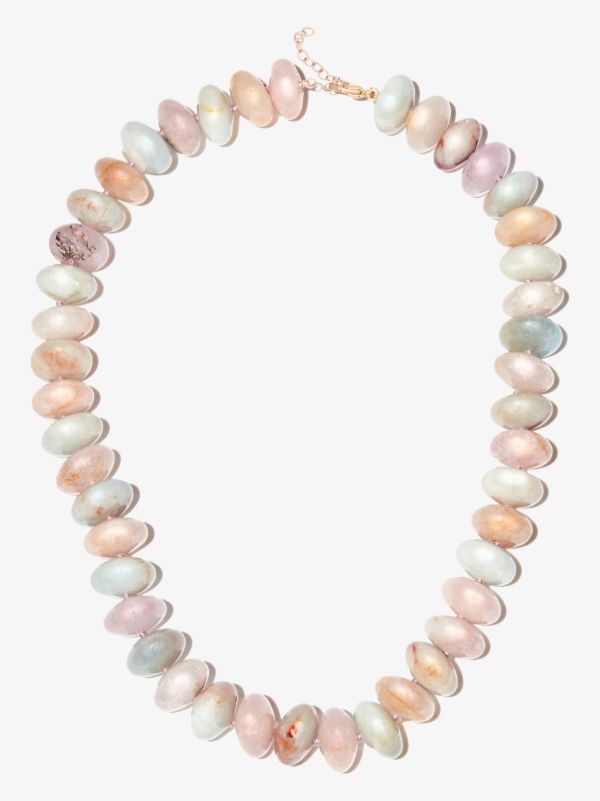 Browns JIA JIA 14K Yellow Gold Oracle XL Morganite Necklace | Browns Fine Necklaces