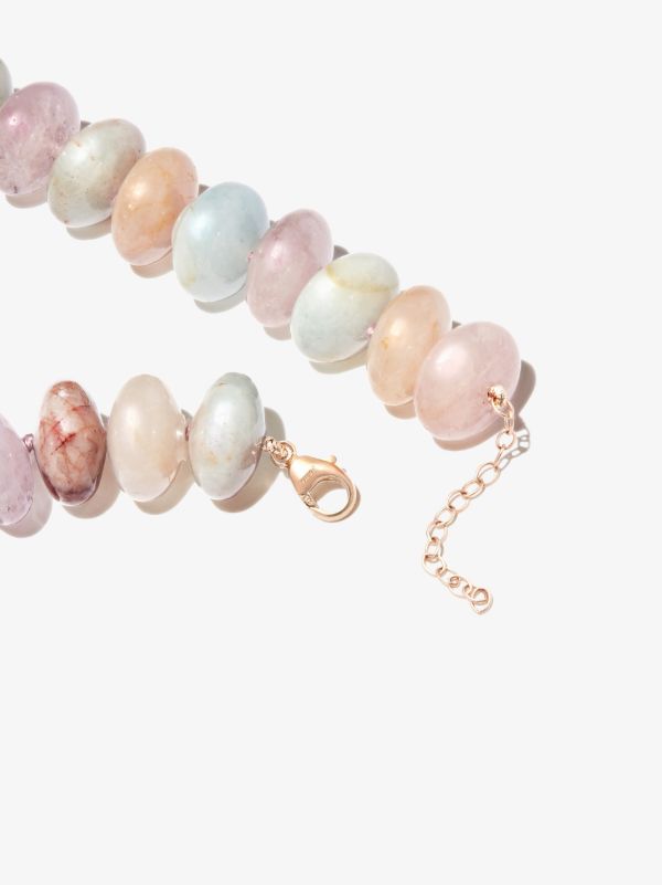 Browns JIA JIA 14K Yellow Gold Oracle XL Morganite Necklace | Browns Fine Necklaces