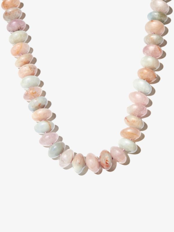 browns JIA JIA 14K yellow gold Oracle XL morganite necklace | Browns Fine Necklaces