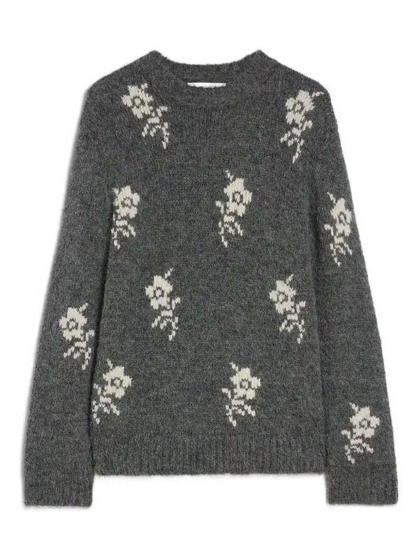 browns Jil Sander floral sweater | Browns Knitted Sweaters