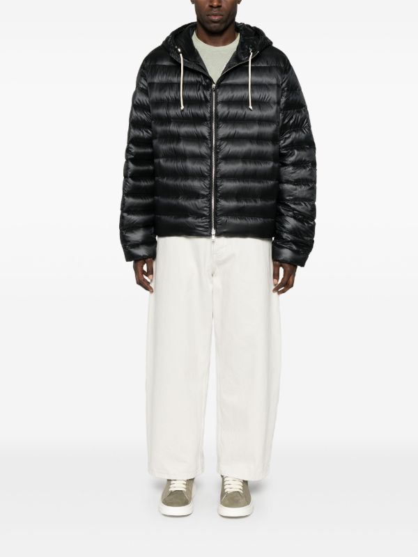 Browns Jil Sander Hooded Puffer Jacket | Browns Down Jackets