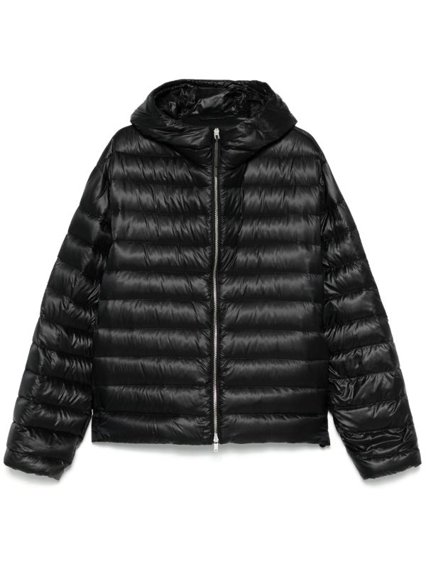 browns Jil Sander hooded puffer jacket | Browns Down Jackets