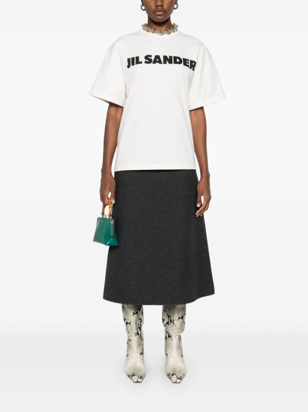 Browns Jil Sander Logo-Print T-shirt | Browns T-Shirts & Jersey Shirts