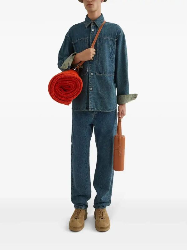 Browns Jil Sander Long-sleeve Denim Shirt | Browns Shirts