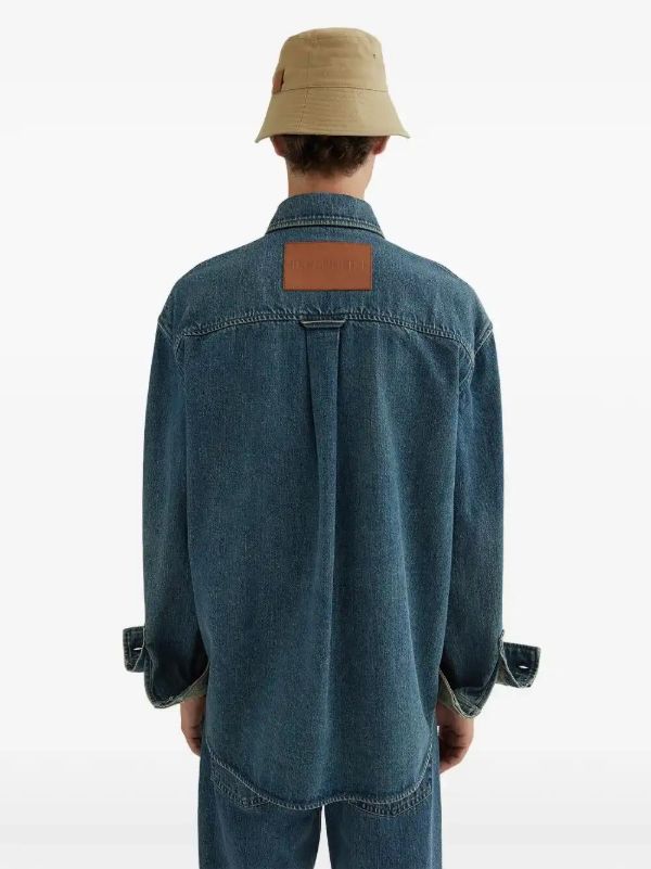 Browns Jil Sander Long-sleeve Denim Shirt | Browns Shirts