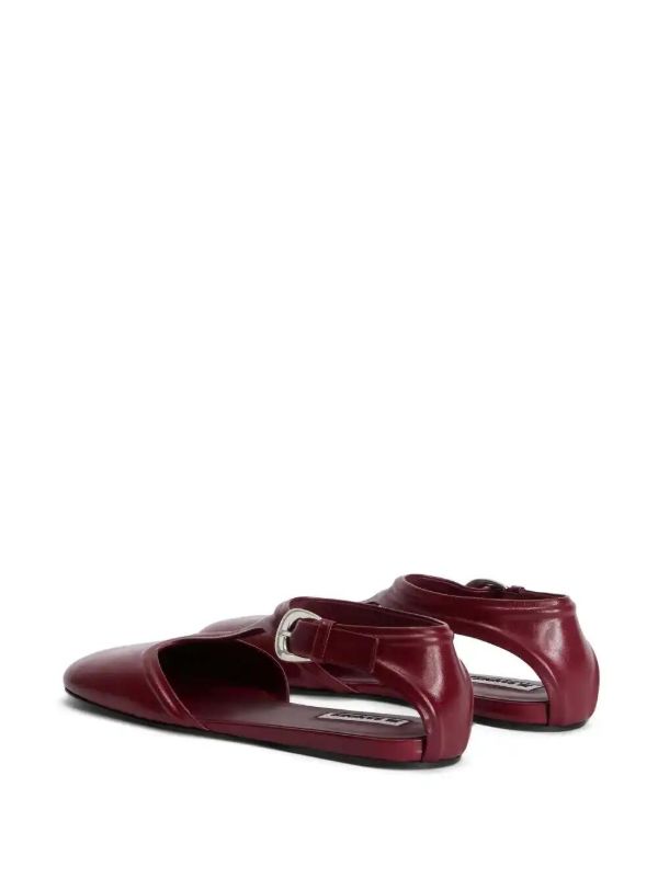 Browns Jil Sander Mary Jane Ballerina Shoes | Browns Ballerina Shoes