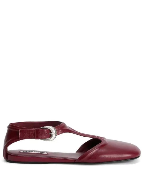 browns Jil Sander Mary Jane ballerina shoes | Browns Ballerina Shoes