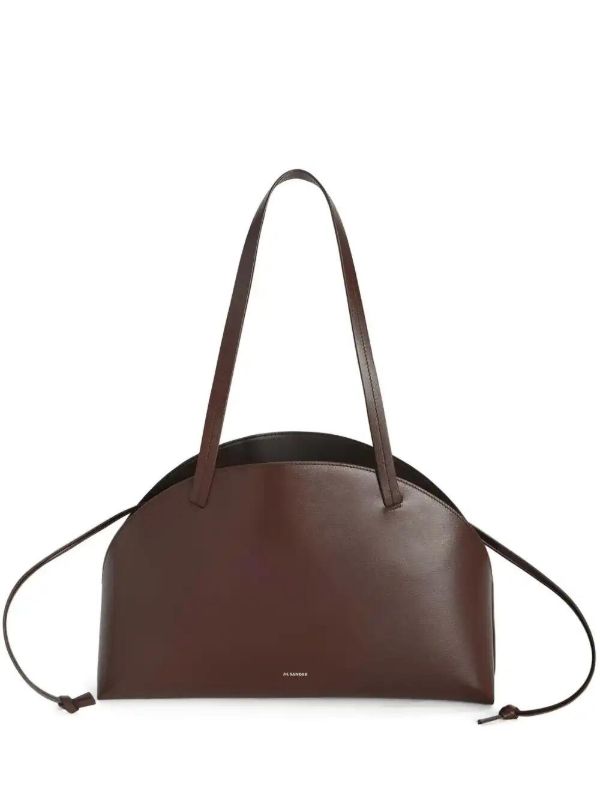 browns Jil Sander medium Curved shoulder bag | Browns Shoulder Bags