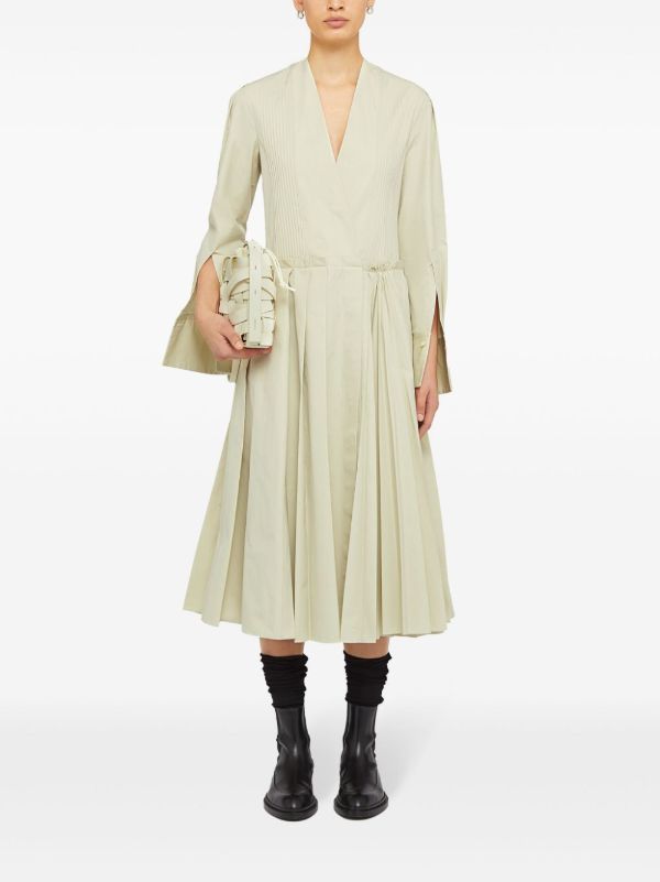 Browns Jil Sander Neutral Woven Small Leather Cross Body Bag | Browns Messenger & Crossbody Bags