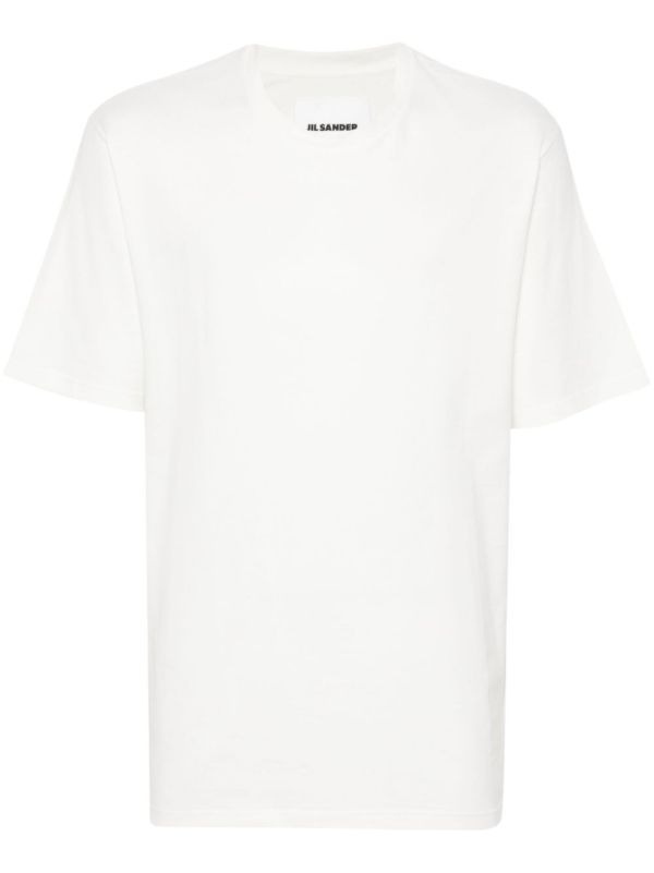 browns Jil Sander Printed Cotton T-Shirt | Browns T-Shirts