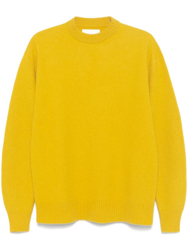 browns Jil Sander ribbed-trim wool jumper | Browns Knitted Sweaters