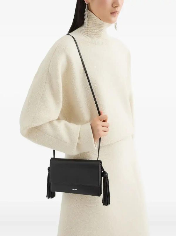 Browns Jil Sander Tassel Cross Body Bag | Browns Messenger & Crossbody Bags