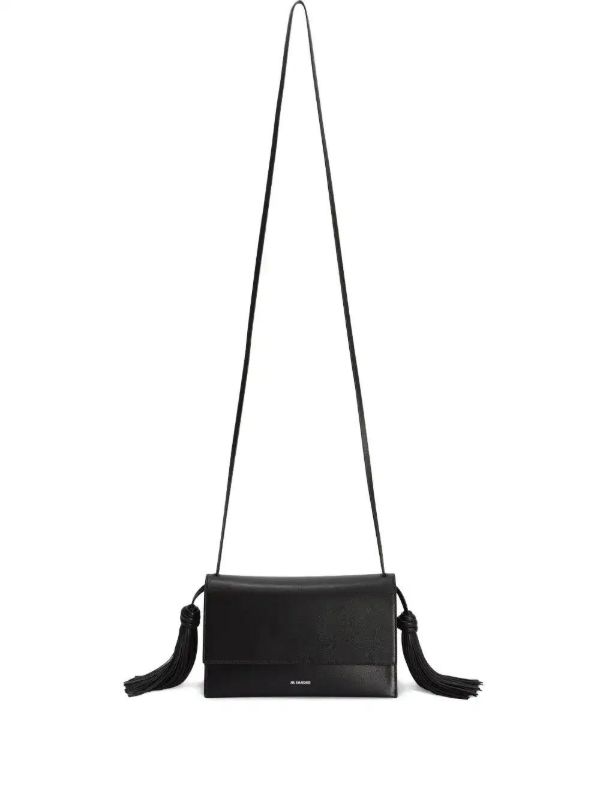browns Jil Sander Tassel cross body bag | Browns Messenger & Crossbody Bags