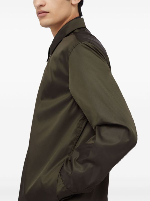 Browns Jil Sander Zip-Up Shirt Jacket | Browns Shirt Jackets