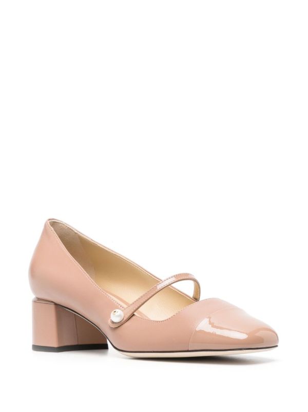 Browns Jimmy Choo 45mm Elisa Leather Pumps | Browns Pumps