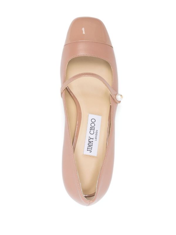 Browns Jimmy Choo 45mm Elisa Leather Pumps | Browns Pumps
