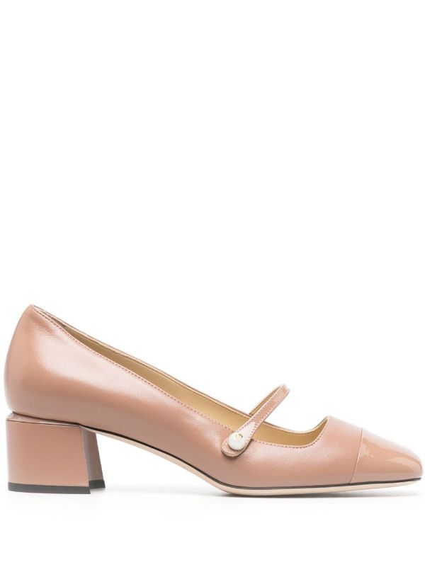 browns Jimmy Choo 45mm Elisa Leather Pumps | Browns Pumps