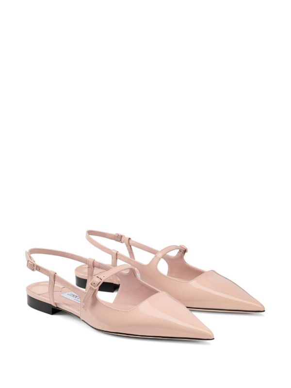 Browns Jimmy Choo Didi Ballet Flats | Browns Ballerina Shoes