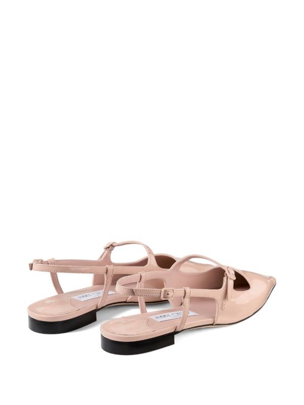 Browns Jimmy Choo Didi Ballet Flats | Browns Ballerina Shoes