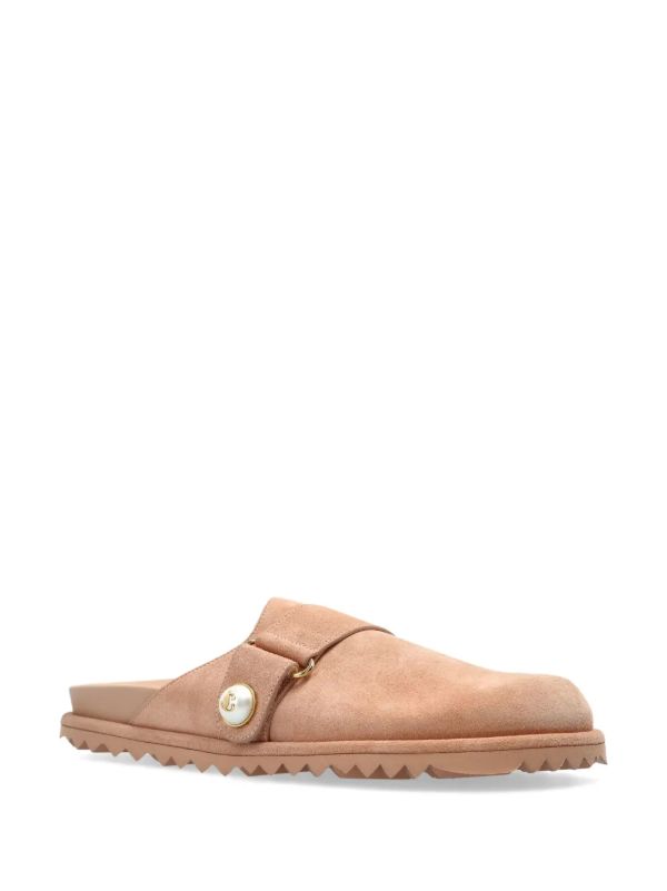Browns Jimmy Choo Neutrals Fayence Mules | Browns Mules
