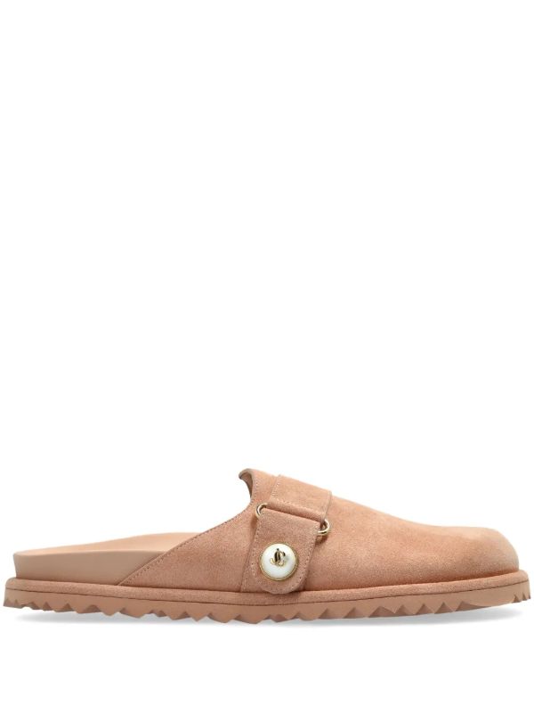 browns Jimmy Choo Neutrals Fayence Mules | Browns Mules