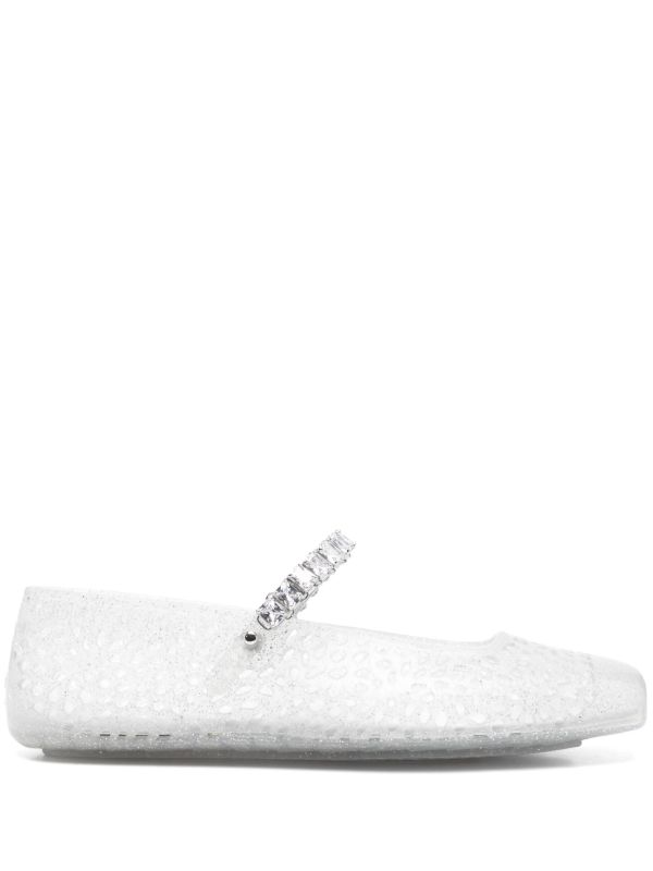 Browns Jimmy Choo The Jelly Ballet Flats | Browns Ballerina Shoes