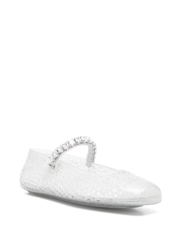 Browns Jimmy Choo The Jelly Ballet Flats | Browns Ballerina Shoes