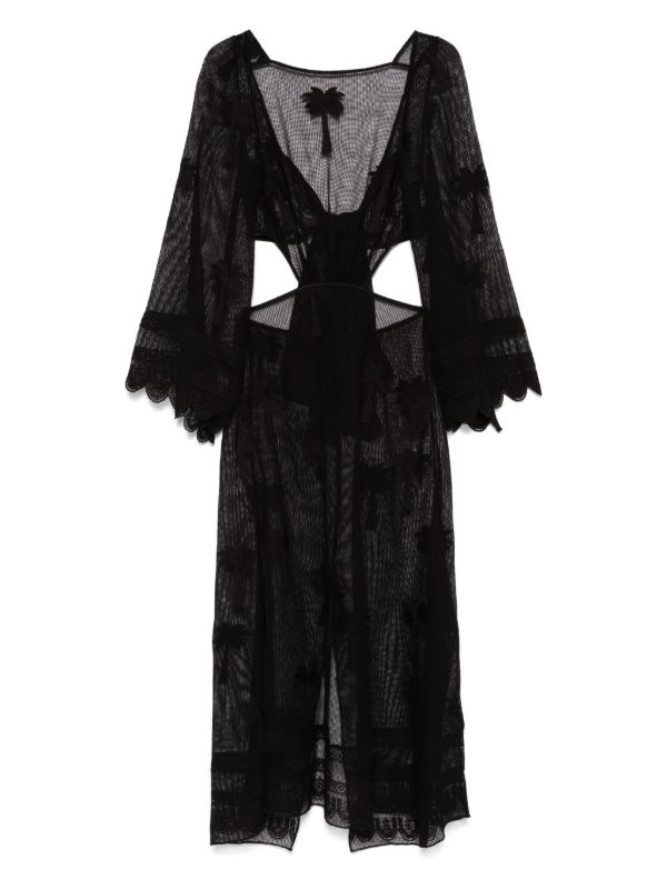 browns Johanna Ortiz Black Under The Sea Beach Dress | Browns Beach Cover-Ups