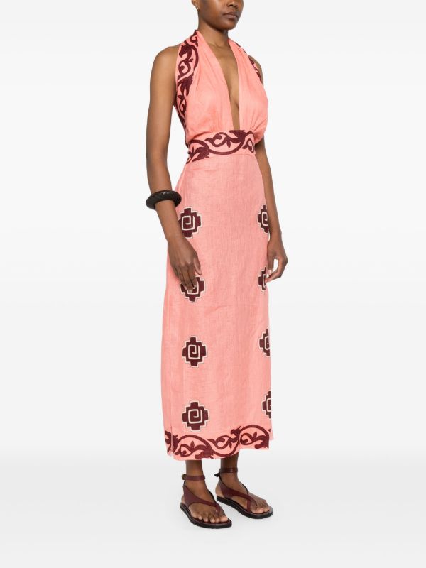Browns Johanna Ortiz Energetic Midi Dress | Browns Day Dresses