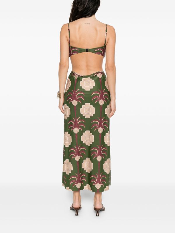 Browns Johanna Ortiz Jungle Geometry Midi Dress | Browns Day Dresses