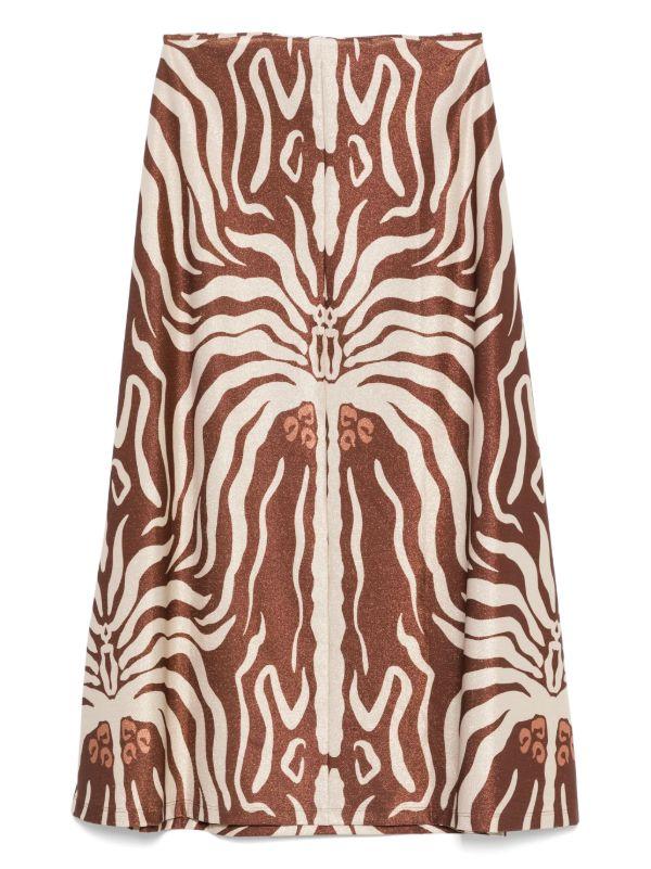 Browns Johanna Ortiz Keel Midi Skirt | Browns Full Skirts