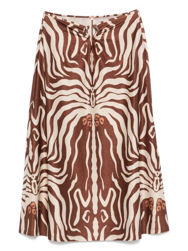 browns Johanna Ortiz Keel midi skirt | Browns Full Skirts