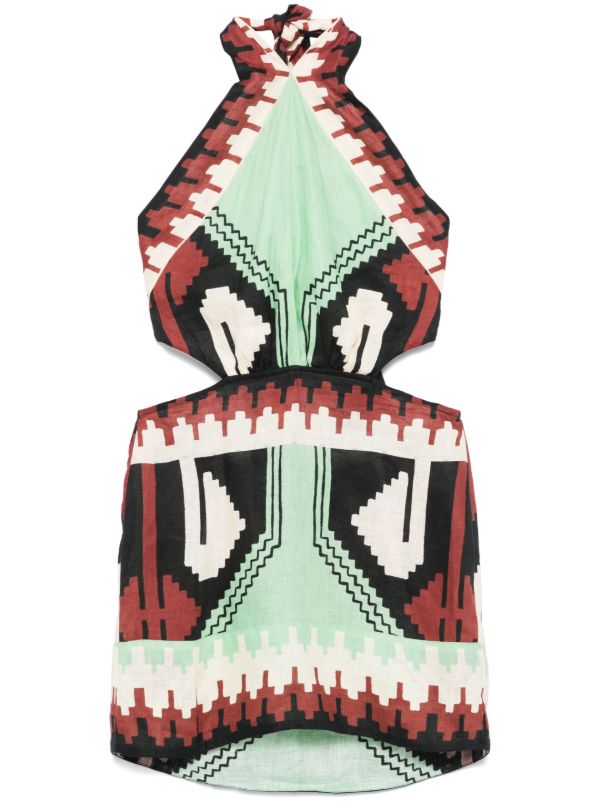 browns Johanna Ortiz Tide Strenght Mini Dress | Browns Day Dresses