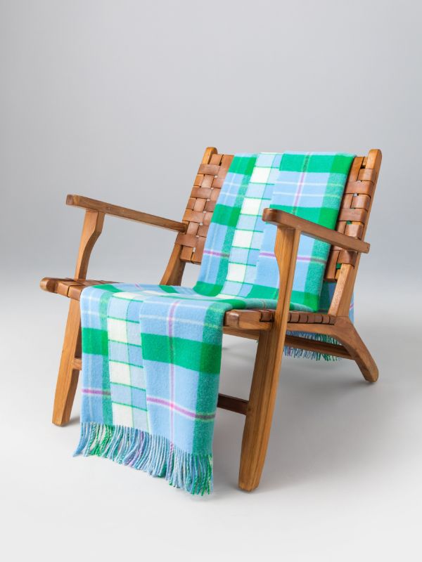 Browns Johnstons Of Elgin Reversible Wool Throw | Browns Blankets & Throws
