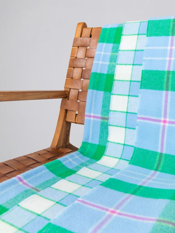Browns Johnstons Of Elgin Reversible Wool Throw | Browns Blankets & Throws