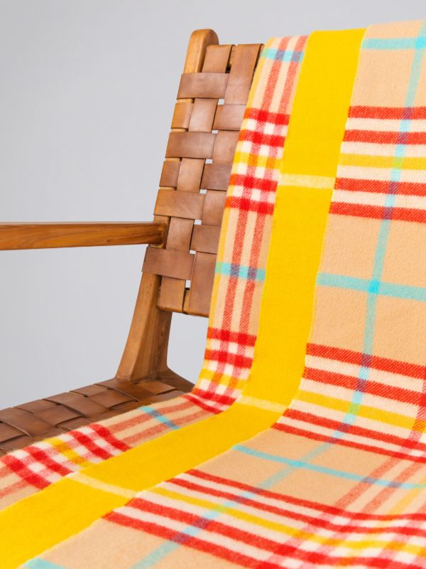 Browns Johnstons Of Elgin Reversible Wool Throw | Browns Blankets & Throws