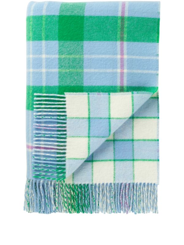 browns Johnstons of Elgin reversible wool throw | Browns Blankets & Throws