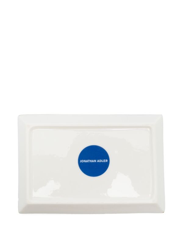 Browns Jonathan Adler Blue Full Dose Porcelain Tray | Browns Kitchen Accessories