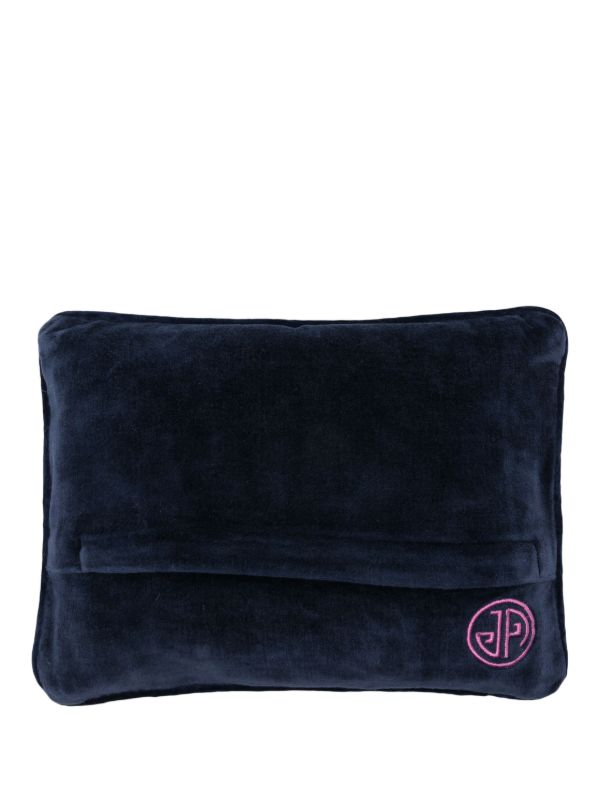 Browns Jonathan Adler Blue Nepo Baby Needlepoint Cushion | Browns Cushions